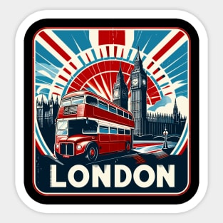 London Bus Sticker